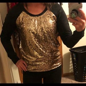 Boutique sequins sweater